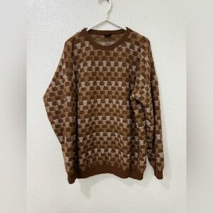 Mon Repos Alpaca Sweater Made in Peru  Size L